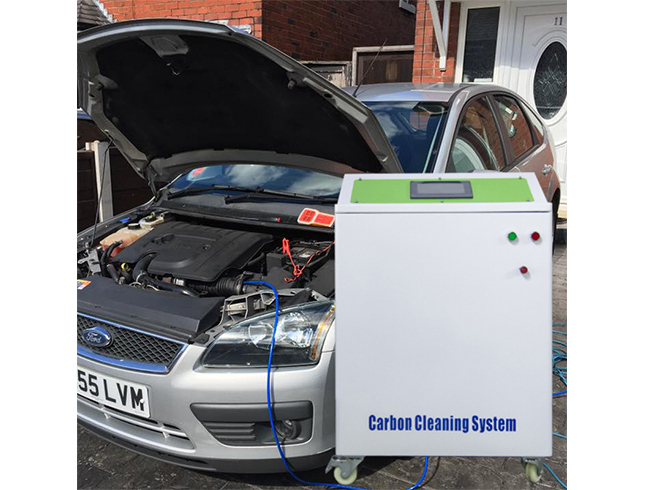 car engine decarbonising machine