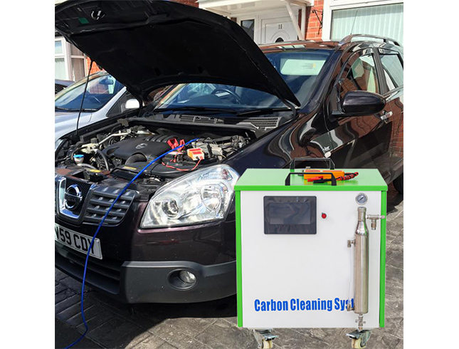 hho carbon cleaning machine for car