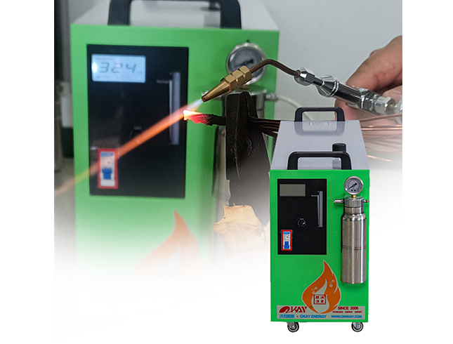 hho gas coil wire welding machine