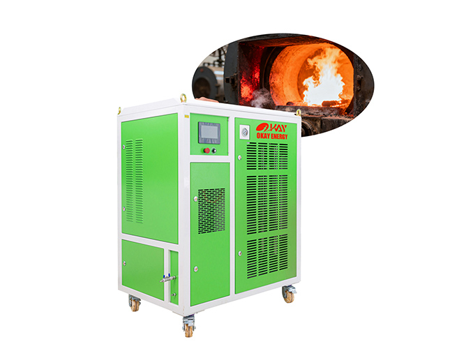 hho support for a steam generator to reduce the noxious