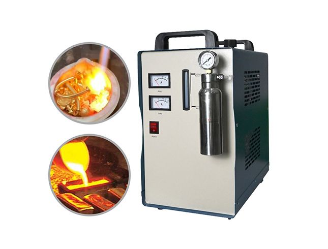 hydrogen flame jewelry welder