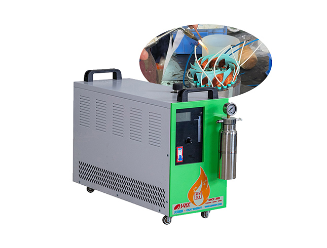 hydrogen oxygen generator for motor welding