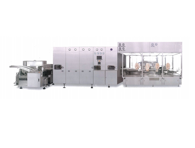 automatic ampoule washing filling sealing system