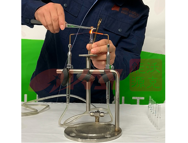 hho flame for ampoule sealing