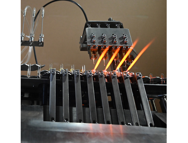 onion skin ampoule filling closing machine