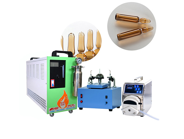semi-automatic ampoule filling sealing machine