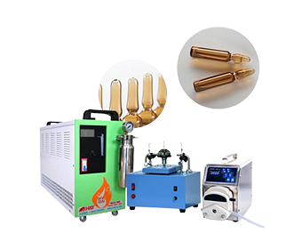 semi-automatic ampoule filling sealing machine