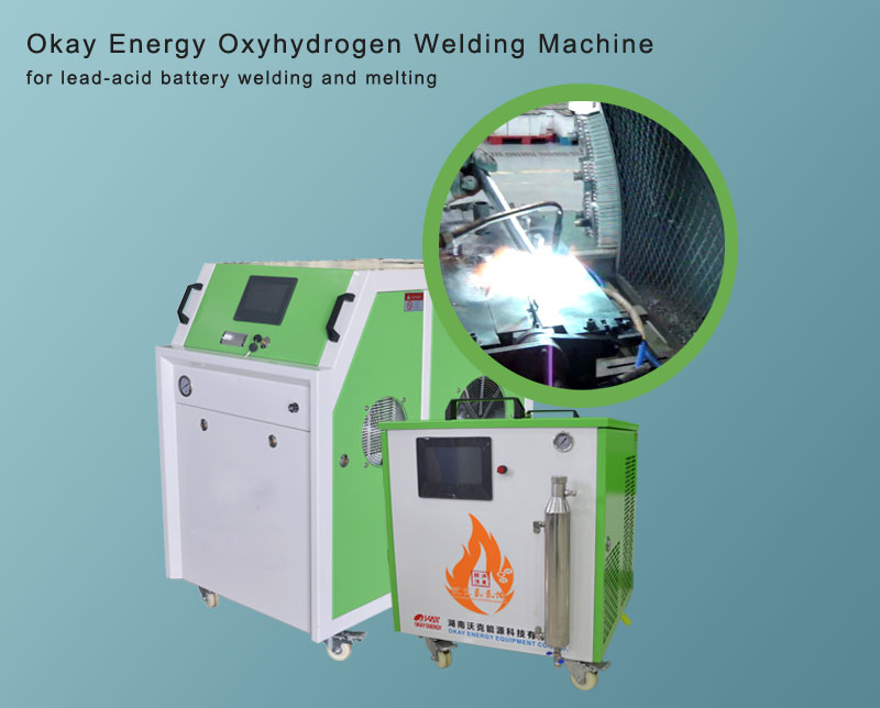lead acid battery oxyhydrogen welding melting machine