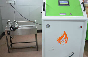 quartz glass tube filling sealing machine