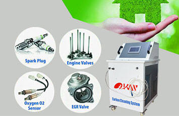 hho carbon cleaning machine