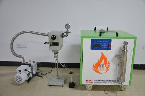 oxy-hydrogen flame quartz glass tube sealing machine
