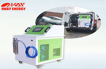hho carbon cleaning machine