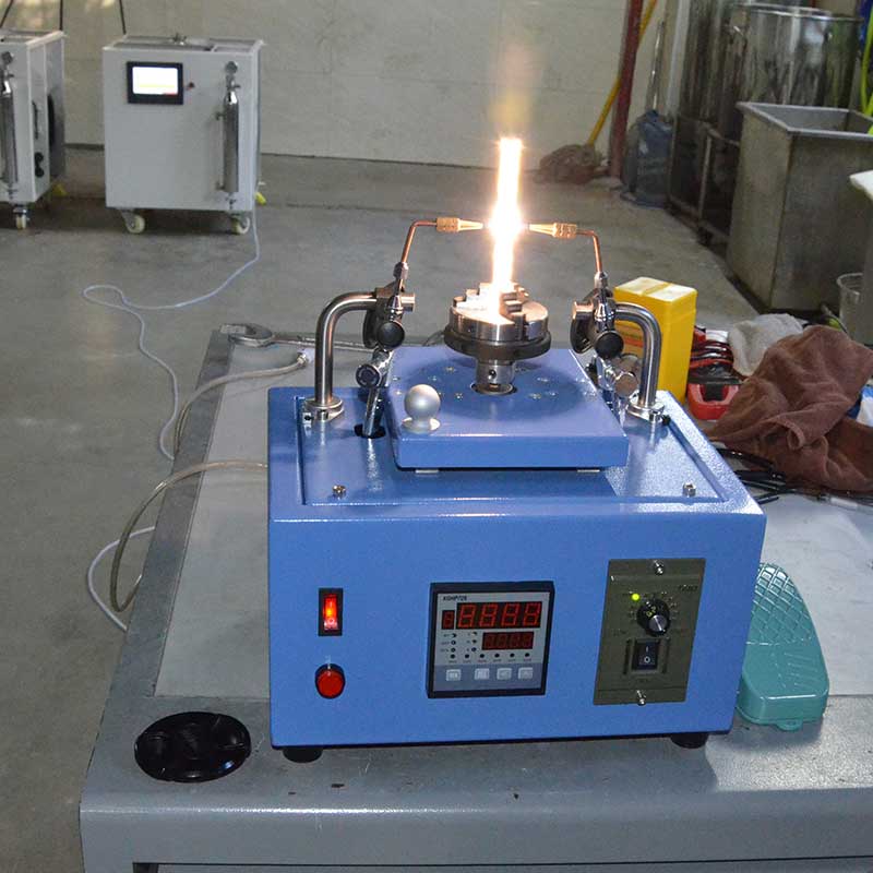 semi-automatic rotary glass quartz ampoule sealing machine