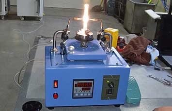 rotary oxyhydrogen torch quartz sealing deivce