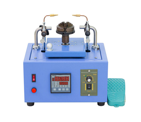 rotary double flame ampoule sealing apparatus