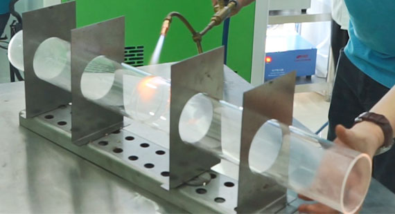 oxyhydrogen flame scientific glass sealing